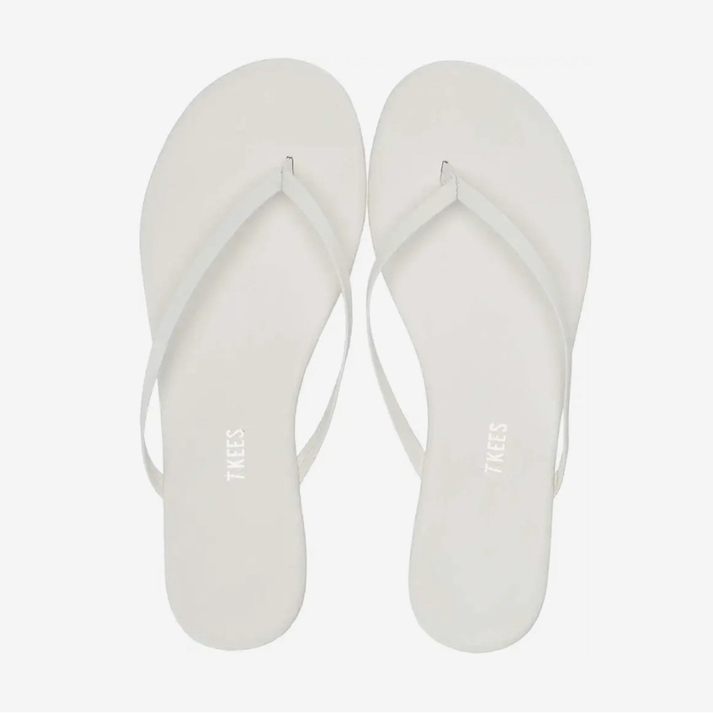 NWT White Tkee Sandals